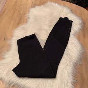 Athleta Moto leggings black Sz S Tall Womens Yoga